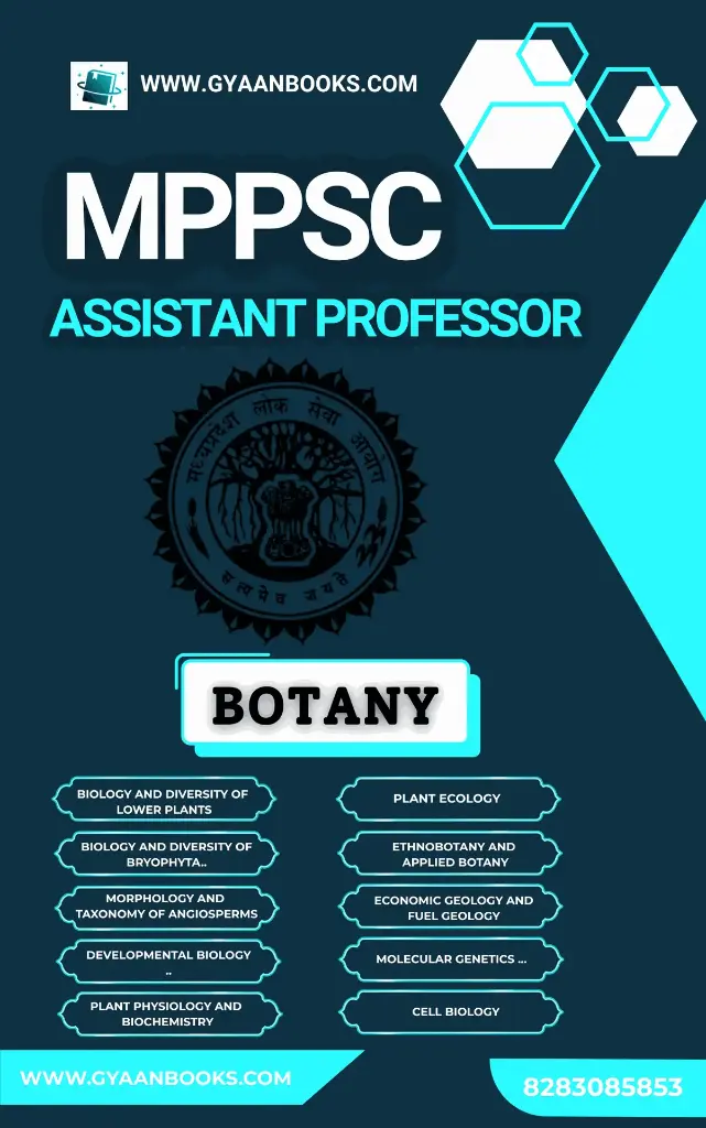 MPPSC ASSISTANT PROFESSOR BOTANY BOOK
